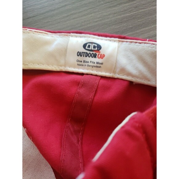 St Louis Cardinals Hat Cap Strap Back Mens MLB Baseball Outdoor Cap Red - Picture 7 of 7